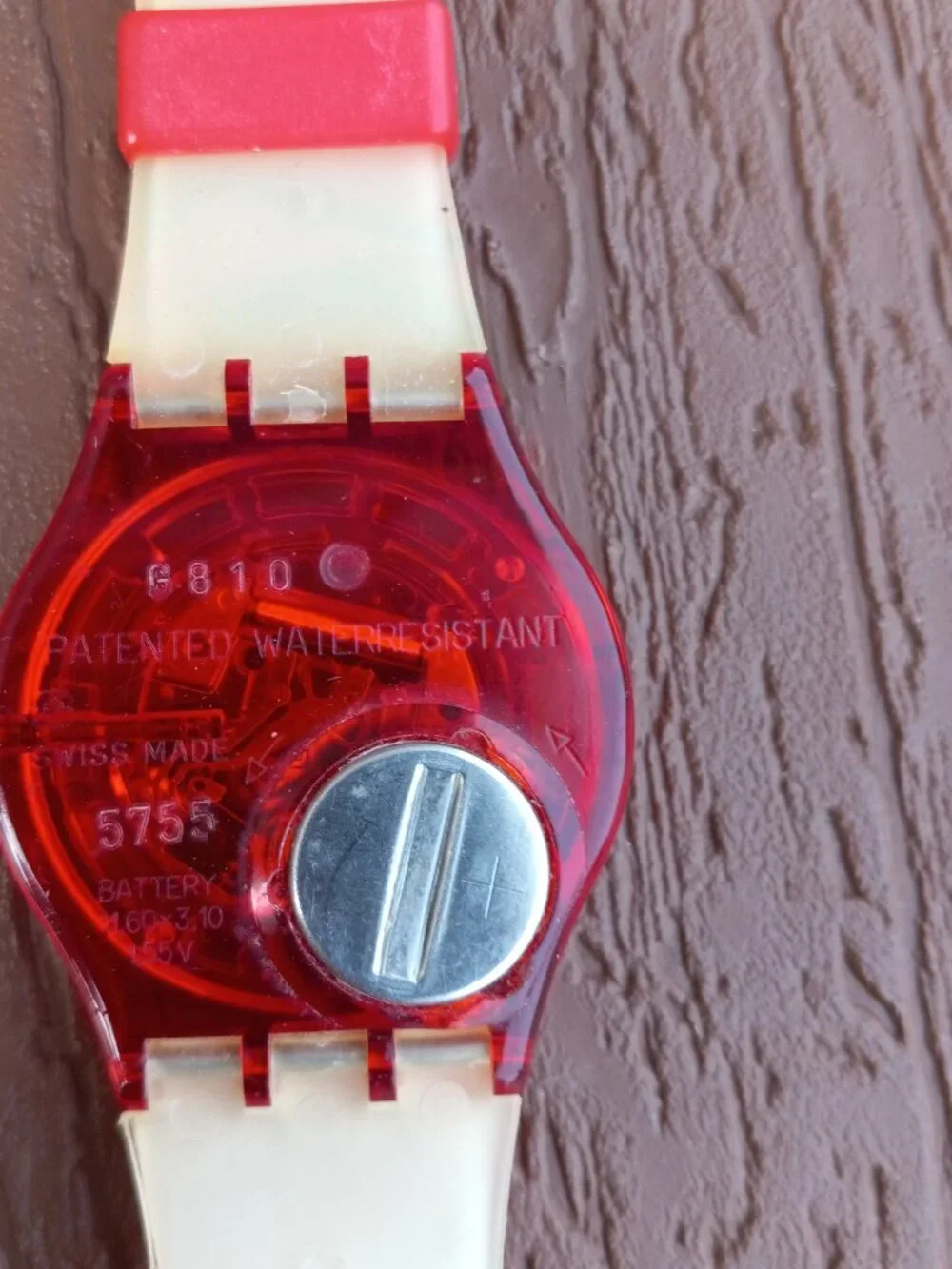Vintage Swatch Watch The Rose Watch RUNS AND KEEPS TIME
